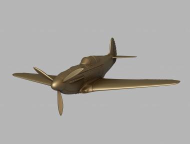 Different (Airplane, NS_0286) 3D models for cnc